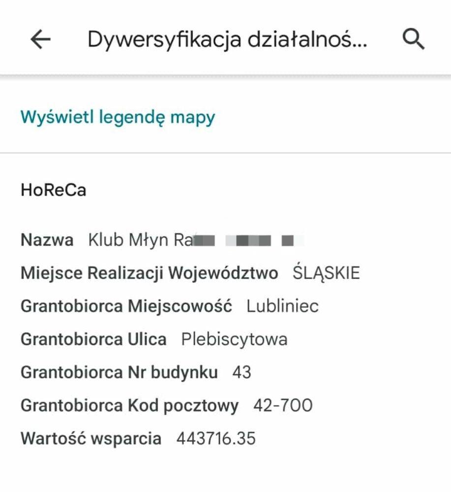 Pieniądze na klub swingersów